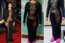 Thất vọng sau khi mua váy giống ngôi sao từ gian hàng trực tuyến