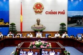 Quang cảnh phiên họp Chính phủ. (Ảnh: Đức Tám/TTXVN)
