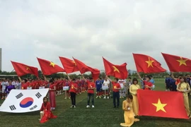 Lễ khai mạc giải đấu. (Ảnh: Phạm Duy-Vũ Toàn/Vietnam+)