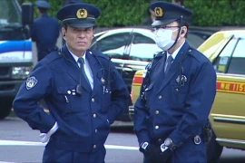 Cảnh sát Nhật Bản. (Ảnh minh họa: AP)