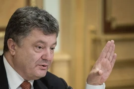 Tổng thống Petro Poroshenko. (Nguồn: AP)