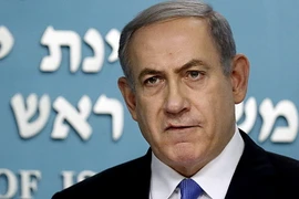 Thủ tướng Israel Benjamin Netanyahu. (Nguồn: AFP)