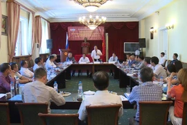 Quang cảnh hội nghị. (Ảnh: Duy Trinh/Vietnam+)