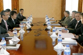 Một cuộc đàm phán giữa Nhật Bản và Triều Tiên. (Nguồn: japantimes)