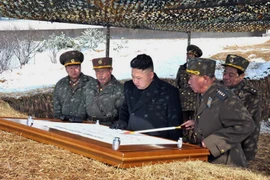 Triều Tiên tiến hành tập trận tấn công quân sự vượt sông