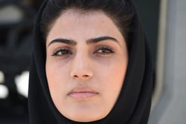 Nữ phi công đầu tiên của Afghanistan Niloofar Rahmani. (Nguồn: AFP/TTXVN)