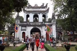 Văn Miếu-Quốc Tử Giám. (Ảnh: Quốc Khánh/TTXVN)