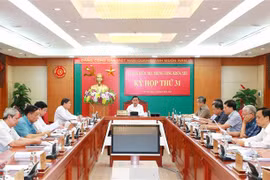 Bí thư Tỉnh ủy Bến Tre Lê Đức Thọ. (Ảnh: Huỳnh Phúc Hậu/TTXVN)