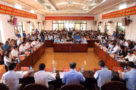 Quang cảnh buổi đối thoại. (Ảnh: Tuấn Anh/TTXVN)