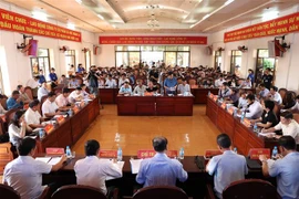 Quang cảnh buổi đối thoại. (Ảnh: Tuấn Anh/TTXVN)