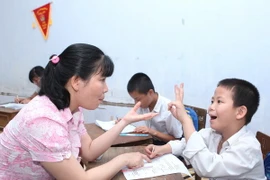 Khởi động dự án giáo dục hòa nhập cho trẻ khuyết tật Quảng Bình