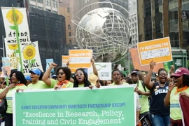 Tuần hành kêu gọi chống biến đổi khí hậu tại hơn 160 nước