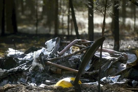 [Photo] Máy bay chở người nhảy dù gặp nạn, 8 người chết