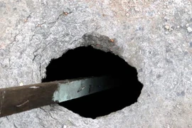 Xuất hiện hố "tử thần" tại Thành phố Hồ Chí Minh