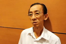Đại biểu Quốc hội Trần Hoàng Ngân, đoàn Thành phố Hồ Chí Minh. (Ảnh: PV/Vietnam+)