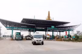 Bộ Giao thông Vận tải sẽ triển khai hệ thống phần mềm giám sát độc lập tại tất cả trạm thu phí BOT. (Ảnh: TTXVN)