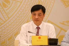 Thứ trưởng Bộ Công an Nguyễn Duy Ngọc. (Ảnh: Minh Sơn/Vietnam+)