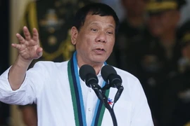 Tổng thống Philippines Rodrigo Duterte. (Nguồn: AP/TTXVN)