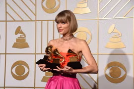Nữ ca sỹ Taylor Swift. (Nguồn: AFP/TTXVN)