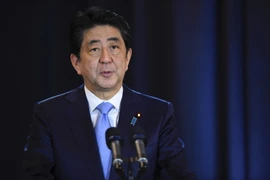 Thủ tướng Nhật Bản Shinzo Abe. (Nguồn: AFP/TTXVN) 
