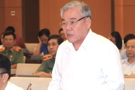 Tổng Thanh tra Chính phủ Phan Văn Sáu. (Ảnh: Phạm Kiên/TTXVN)