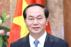 Chủ tịch nước Trần Đại Quang. (Ảnh: Nhan Sáng/TTXVN)