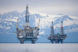 Một giàn khoan dầu ở Alaska. (Nguồn: PennEnergy)
