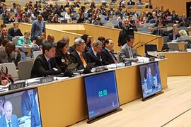 Phái đoàn Việt Nam dự WIPO 56. (Ảnh: Duy Thái/Vietnam+)