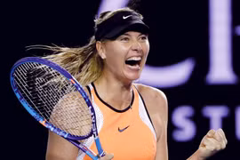Tay vợt nữ người Nga Maria Sharapova. (Nguồn: AP)