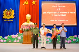 Điều động, bổ nhiệm một số cán bộ Công an tỉnh Cà Mau
