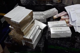 Thuốc lá điện tử nhập khẩu trái phép. (Ảnh minh họa: TTXVN phát)