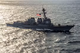 Tàu khu trục USS McCampbell của Hải quân Mỹ. (Nguồn: public.navy.mil)
