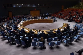 Toàn cảnh phiên họp Hội đồng Bảo an Liên hợp quốc tại New York, Mỹ ngày 22/9. (Nguồn: THX/TTXVN)