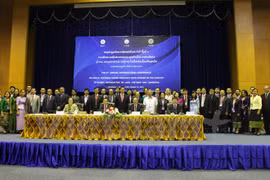 Quang cảnh Hội thảo. (Ảnh: Phạm Kiên/Vietnam+)