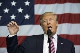 Ông Donald Trump tại Delaware, Ohio, Mỹ. (Nguồn: AFP/TTXVN)