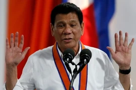 Mỹ cân nhắc các đề xuất điều chỉnh quan hệ của Philippines sau các phát biểu mâu thuẫn của ông Rodrigo Duterte. (Nguồn: EPA/TTXVN)