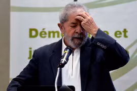 Cựu Tổng thống Brazil Lula da Silva tại một sự kiện ở Sao Paulo, Brazil. (Nguồn: AFP/TTXVN)