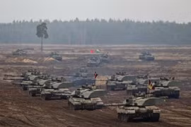 Xe tăng Challenger 2. (Nguồn: telegraph.co.uk)