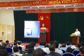 Quang cảnh buổi công bố. (Ảnh: Nguyễn Văn Thắng/TTXVN)