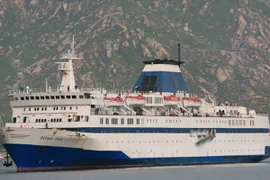 Hình ảnh một tàu thủy du lịch được đăng trên trang web Kumgangsan của Triều Tiên ngày 23/3. (Nguồn: YONHAP/TTXVN)