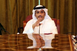 Ngoại trưởng Qatar Sheikh Mohammed bin Abdulrahman Al-Thani. (Nguồn: AFP/TTXVN)