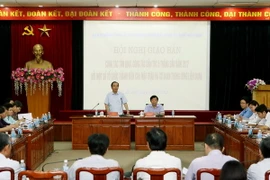 Quang cảnh hội nghị. (Ảnh: Nguyễn Dân/TTXVN)