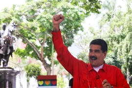 Tổng thống Venezuela Nicolas Maduro phát biểu tại Caracas ngày 23/7. (Nguồn: EPA/TTXVN)
