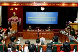 Toàn cảnh buổi gặp mặt đoàn đại biểu. (Ảnh: Nguyễn Dân/TTXVN)