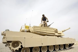 Xe tăng M1A1 Abrams của quân đội Mỹ. (Nguồn: AFP/TTXVN)