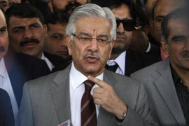 Bộ trưởng Quốc phòng Pakistan Khawaja Asif. (Nguồn: NY Daily News)
