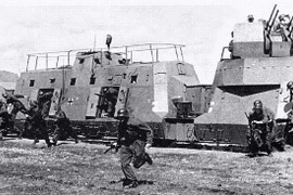 Nhóm đào bới tin rằng họ sẽ tìm thấy đoàn tàu bọc thép của phátxít Đức (Nguồn: Telegraph)