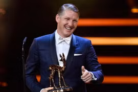 Bastian Schweinsteiger tại lễ trao giải Bambi 2016 (Ảnh Getty Images)