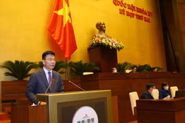 Bộ trưởng Bộ Tư pháp Lê Thành Long. (Ảnh: Văn Điệp/TTXVN)