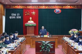 Thủ tướng Chính phủ làm việc với lãnh đạo chủ chốt tỉnh Quảng Bình